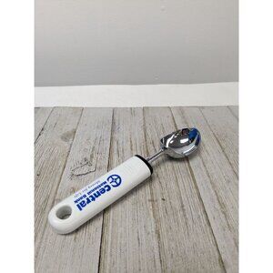 Central National Bank Ice Cream Scoop Durable Chrome & Plastic Handle